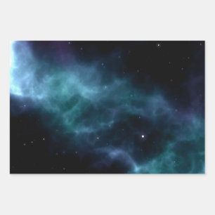 Ruimtepatroon Inpakpapier Vel