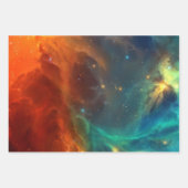 Ruimtepatroon Inpakpapier Vel (Voorkant 2)