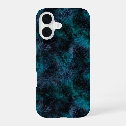 Ruimtepatroon iPhone 16 hoesje (Achterkant)