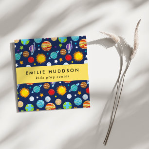 Ruimtepatroon, Kinder speelcentrum, activiteitence Vierkante Visitekaartje