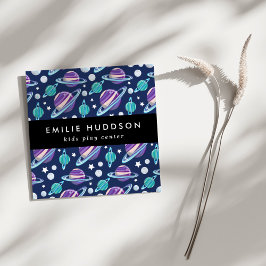 Ruimtepatroon, Kinder speelcentrum, activiteitence Vierkante Visitekaartje