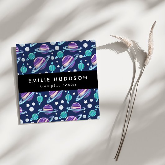 Ruimtepatroon, Kinder speelcentrum, activiteitence Vierkante Visitekaartje