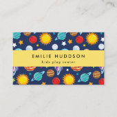 Ruimtepatroon, Kinder speelcentrum, activiteitence Visitekaartje (Voorkant)