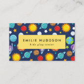 Ruimtepatroon, Kinder speelcentrum, activiteitence Visitekaartje (Voorkant)