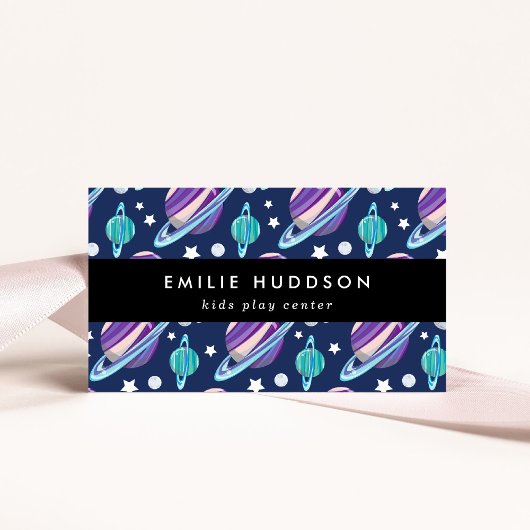 Ruimtepatroon, Kinder speelcentrum, activiteitence Visitekaartje