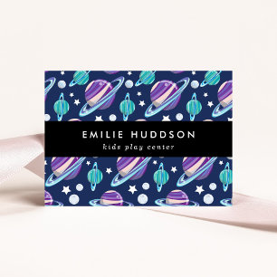 Ruimtepatroon, Kinder speelcentrum, activiteitence Visitekaartje