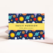 Ruimtepatroon, Kinder speelcentrum, activiteitence Visitekaartje