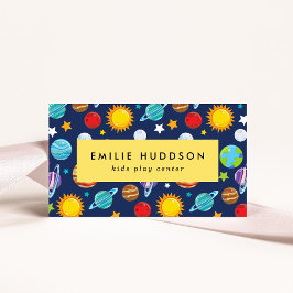 Ruimtepatroon, Kinder speelcentrum, activiteitence Visitekaartje