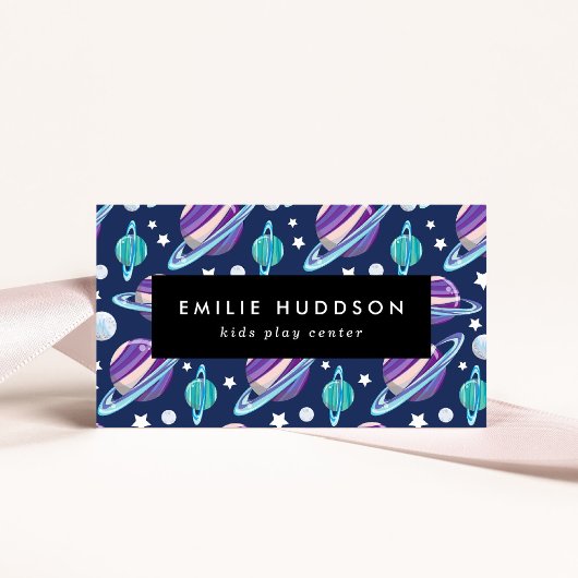 Ruimtepatroon, Kinder speelcentrum, activiteitence Visitekaartje