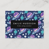 Ruimtepatroon, Kinder speelcentrum, activiteitence Visitekaartje (Voorkant)