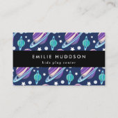 Ruimtepatroon, Kinder speelcentrum, activiteitence Visitekaartje (Voorkant)