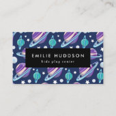 Ruimtepatroon, Kinder speelcentrum, activiteitence Visitekaartje (Voorkant)