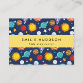 Ruimtepatroon, Kinder speelcentrum, activiteitence Visitekaartje (Voorkant)