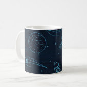 Ruimtepatroon Koffiemok (Voorkant links)
