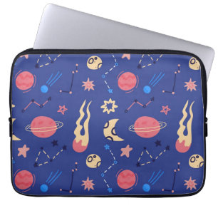 Ruimtepatroon Laptop Sleeve