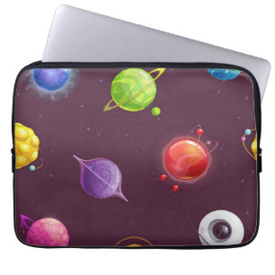 Ruimtepatroon Laptop Sleeve