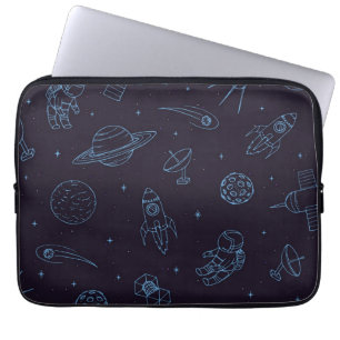 Ruimtepatroon Laptop Sleeve