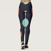 Ruimtepatroon Leggings (Achterkant)
