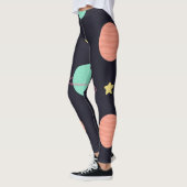 Ruimtepatroon Leggings (Links)