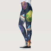 Ruimtepatroon Leggings (Links)