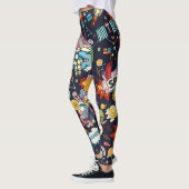 Ruimtepatroon Leggings (Links)