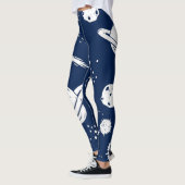 Ruimtepatroon Leggings (Links)