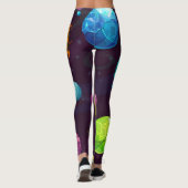 Ruimtepatroon Leggings (Achterkant)