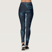 Ruimtepatroon Leggings (Achterkant)