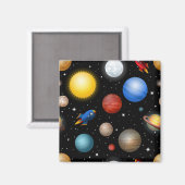 Ruimtepatroon Magneet (Voorkant / Achterkant)