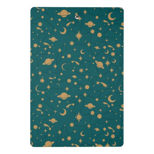 Ruimtepatroon Mini Klembord (Achterkant)