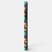 Ruimtepatroon op zwart Case-Mate iPhone case (Achterkant/links)