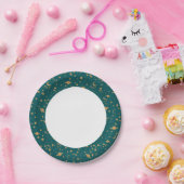 Ruimtepatroon Papieren Bordje (Feest)