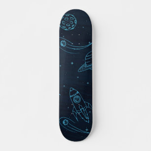 Ruimtepatroon Persoonlijk Skateboard