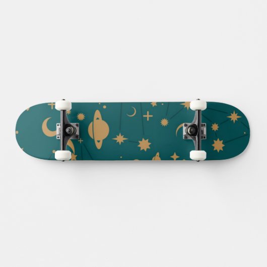 Ruimtepatroon Persoonlijk Skateboard (Horizontaal)