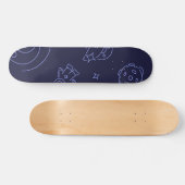 Ruimtepatroon Persoonlijk Skateboard (Horizontaal)
