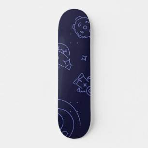 Ruimtepatroon Persoonlijk Skateboard