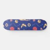 Ruimtepatroon Persoonlijk Skateboard (Horizontaal)