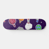 Ruimtepatroon Persoonlijk Skateboard (Horizontaal)