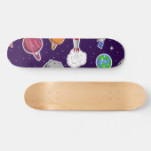 Ruimtepatroon Persoonlijk Skateboard (Horizontaal)