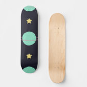 Ruimtepatroon Persoonlijk Skateboard (Voorkant)