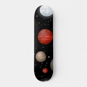 Ruimtepatroon Persoonlijk Skateboard