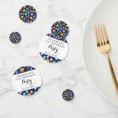 Ruimtepatroon, planeten, sterren, kosmos, geboorte confetti (Groep)