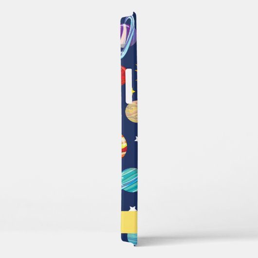 Ruimtepatroon, Planeten, Sterren, Kosmos, Jouw naa Case-Mate iPhone Case (Achterkant / Rechts)