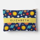 Ruimtepatroon, Planeten, Sterren, Kosmos, Jouw naa Etui (Achterkant)