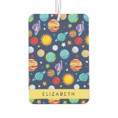 Ruimtepatroon, Planeten, Sterren, Kosmos, Jouw naa Luchtverfrisser (Achterkant)