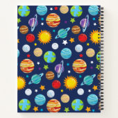 Ruimtepatroon, Planeten, Sterren, Kosmos, Jouw naa Notitieboek (Achterkant)