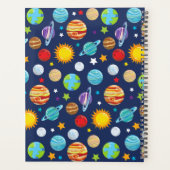 Ruimtepatroon, Planeten, Sterren, Kosmos, Jouw naa Planner (Achterkant)