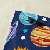 Ruimtepatroon, Planeten, Sterren, Kosmos, Jouw naa Strandlaken (In situ)