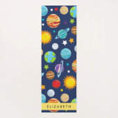 Ruimtepatroon, Planeten, Sterren, Kosmos, Jouw naa Yogamat (Achterkant)