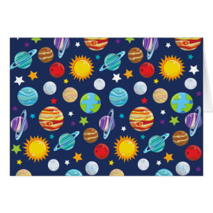 Ruimtepatroon, planeten, sterren, kosmos, melkweg